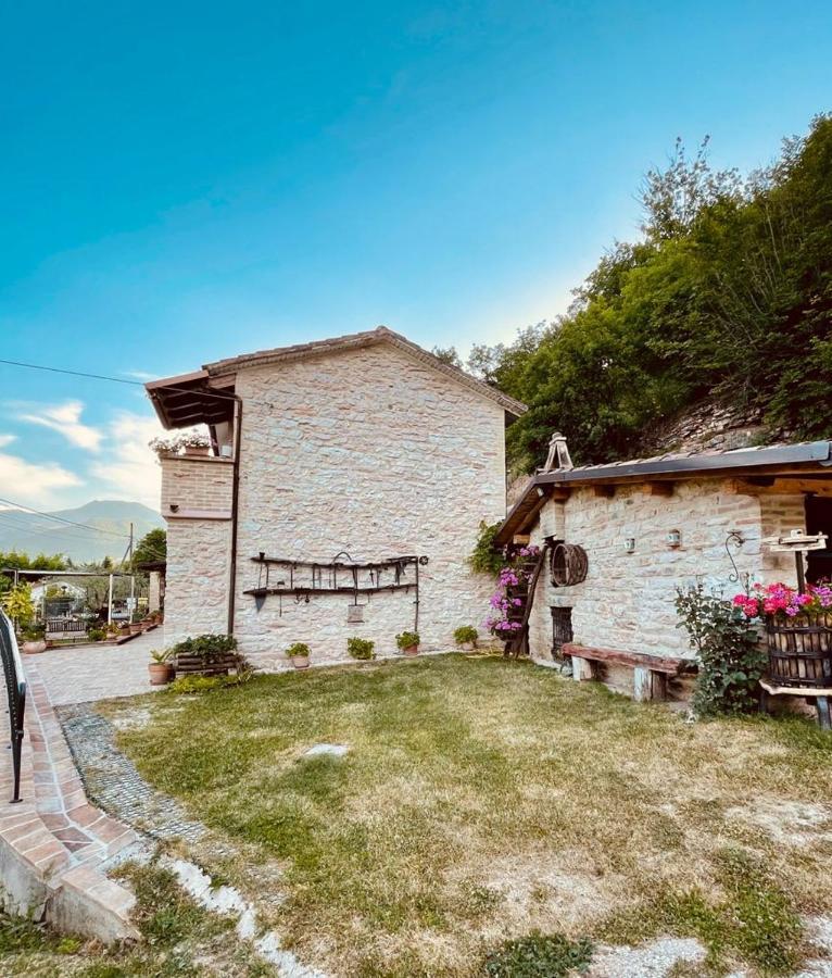 B&B Il Poggetto Serra SantʼAbbondio Eksteriør bilde