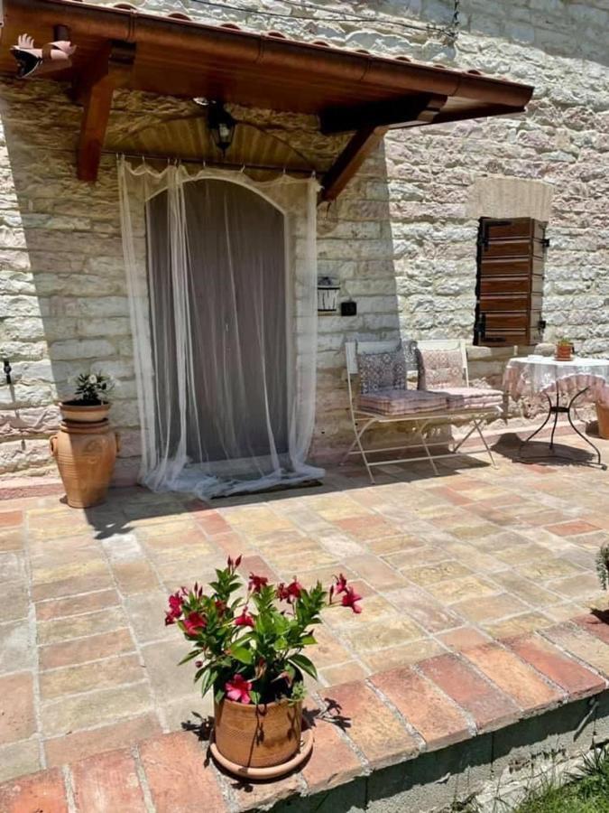 B&B Il Poggetto Serra SantʼAbbondio Eksteriør bilde