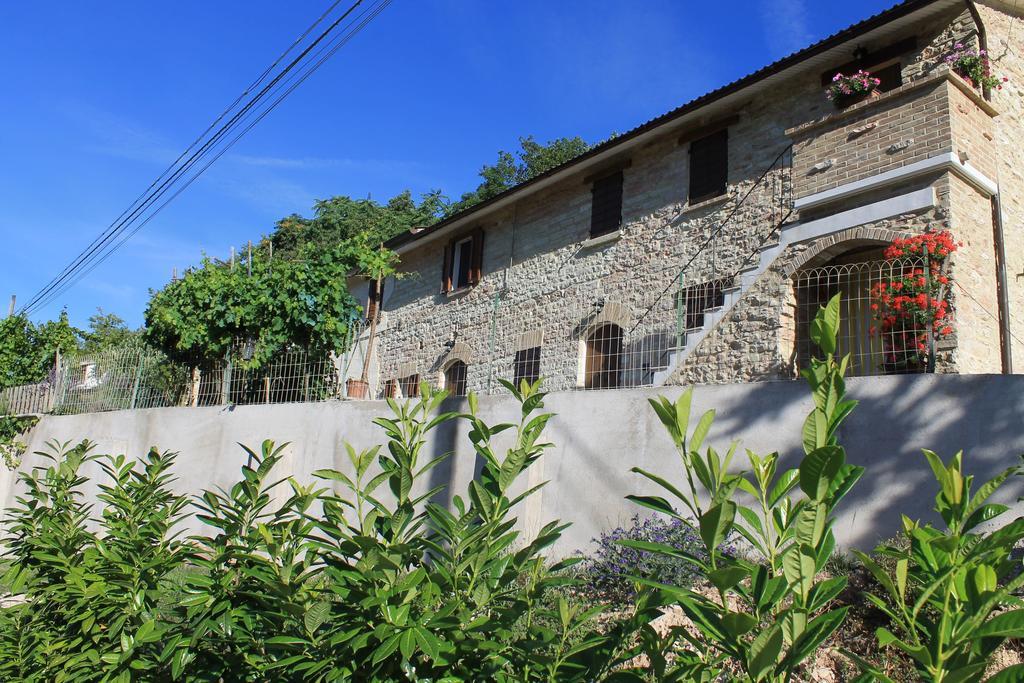 B&B Il Poggetto Serra SantʼAbbondio Eksteriør bilde